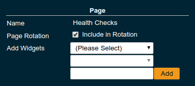 Page Settings
