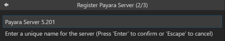 Fill server name